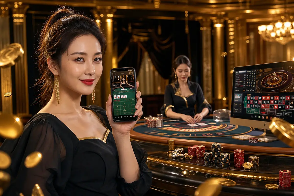 plaebet Casino meja baccarat dealer langsung
